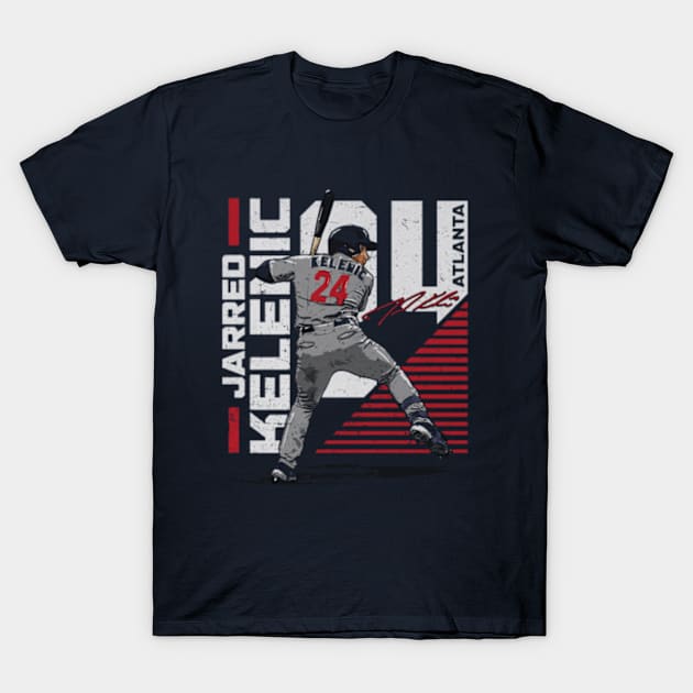 Jarred Kelenic Atlanta Name Number T-Shirt by Jesse Gorrell